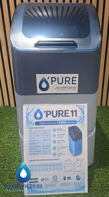 O’Pure 11 by BC SERVICES 83 : Solution anti-calcaire idéale pour espace restreint (ex: appartement) - La Boutique de l’Eau Douce by BC SERVICES 83, Spécialiste en Traitement de l’Eau : Installation, Entretien, Dépannage SAV, Adoucisseur, Purificateur d’eau, Osmoseur, Fontaine à eau et Stérilisateur UV - Saint-Maximin-la-Sainte-Baume (83) O’Pure 11 by BC SERVICES 83 : Solution anti-calcaire idéale pour espace restreint (ex: appartement) - La Boutique de l’Eau Douce by BC SERVICES 83, Spécialiste en Traitement de l’Eau : Installation, Entretien, Dépannage SAV, Adoucisseur, Purificateur d’eau, Osmoseur, Fontaine à eau et Stérilisateur UV - Saint-Maximin-la-Sainte-Baume (83)